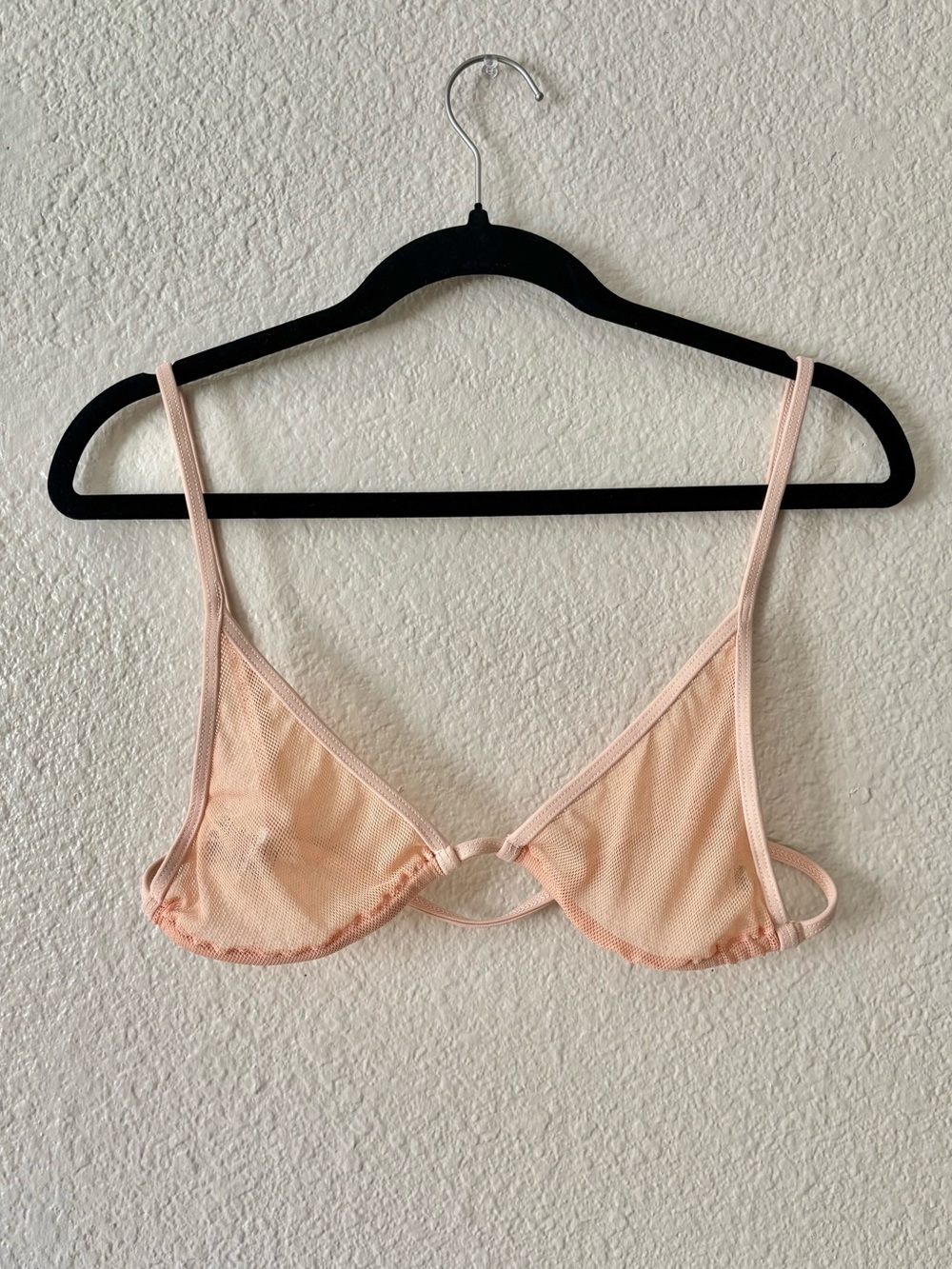Minimale Animale Mesh Bikini Top
